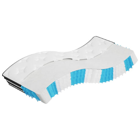 Vidaxl pocketveringmatras middelhard 90x200 cm