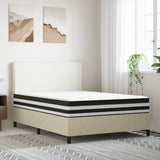Vidaxl pocketveringmatras middelhard 140x190 cm