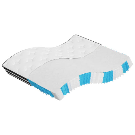 Vidaxl pocketveringmatras middelhard 160x200 cm