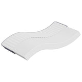 Vidaxl schuimmatras middelzacht 120x200 cm