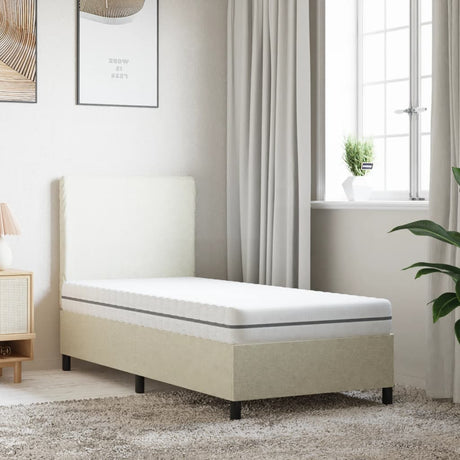 Vidaxl schuimmatras middelzacht 90x190 cm single size