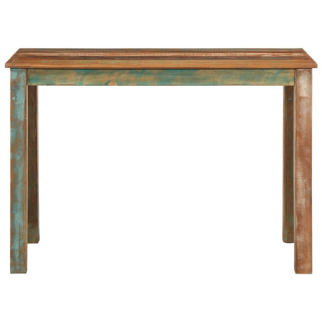 Vidaxl eettafel 110x55x76 cm gerecycled massief mangohout