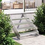 Vidaxl Step Step Grid 80x24x7 CM Galvanized Steel