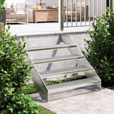 Vidaxl Step Step Grid 90x24x7 cm Acciaio zincato