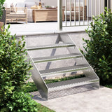 Vidaxl Step Step Grid 90x24x7 cm de acero galvanizado