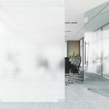 Vidaxl raamfolies strepenpatroon mat pvc