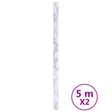 Vidaxl Furniture oils Self -adhesive 90x500 cm PVC Marble white