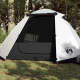 VidaXL Dome tent 2-person waterproofing fabric white