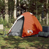 Vidaxl koepeltent 2-persoons waterdicht oranje