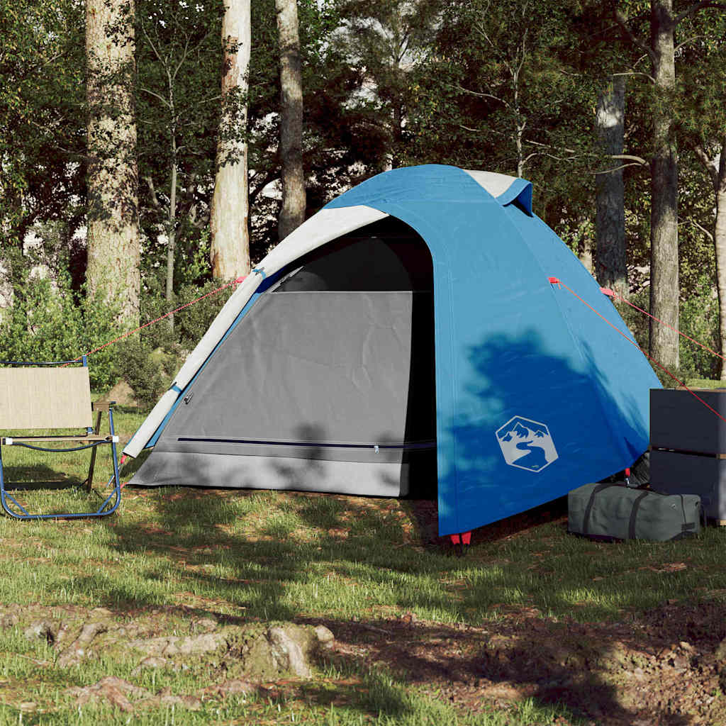 Vidaxl Dome tent 2-person waterproof blue