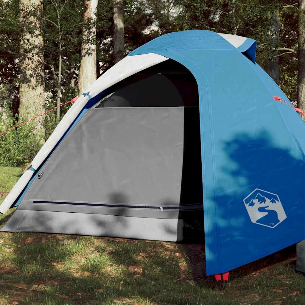 Vidaxl Dome tent 2-person waterproof blue