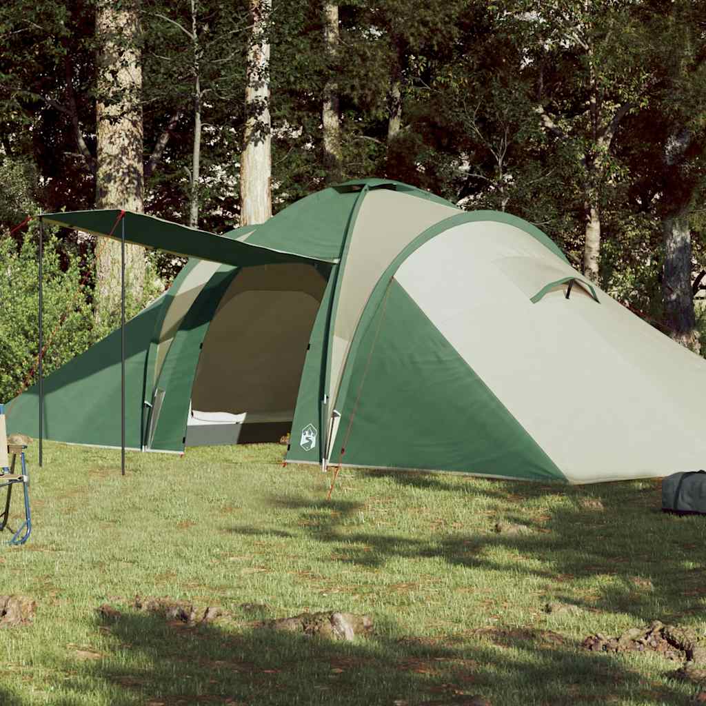 VidaXL Dome tent 6-person Waterproof Green