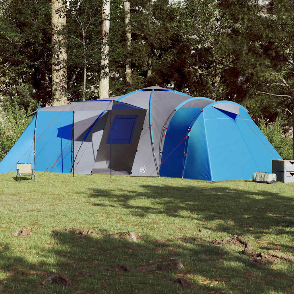 Vidaxl koepeltent 12-persoons waterdicht blauw