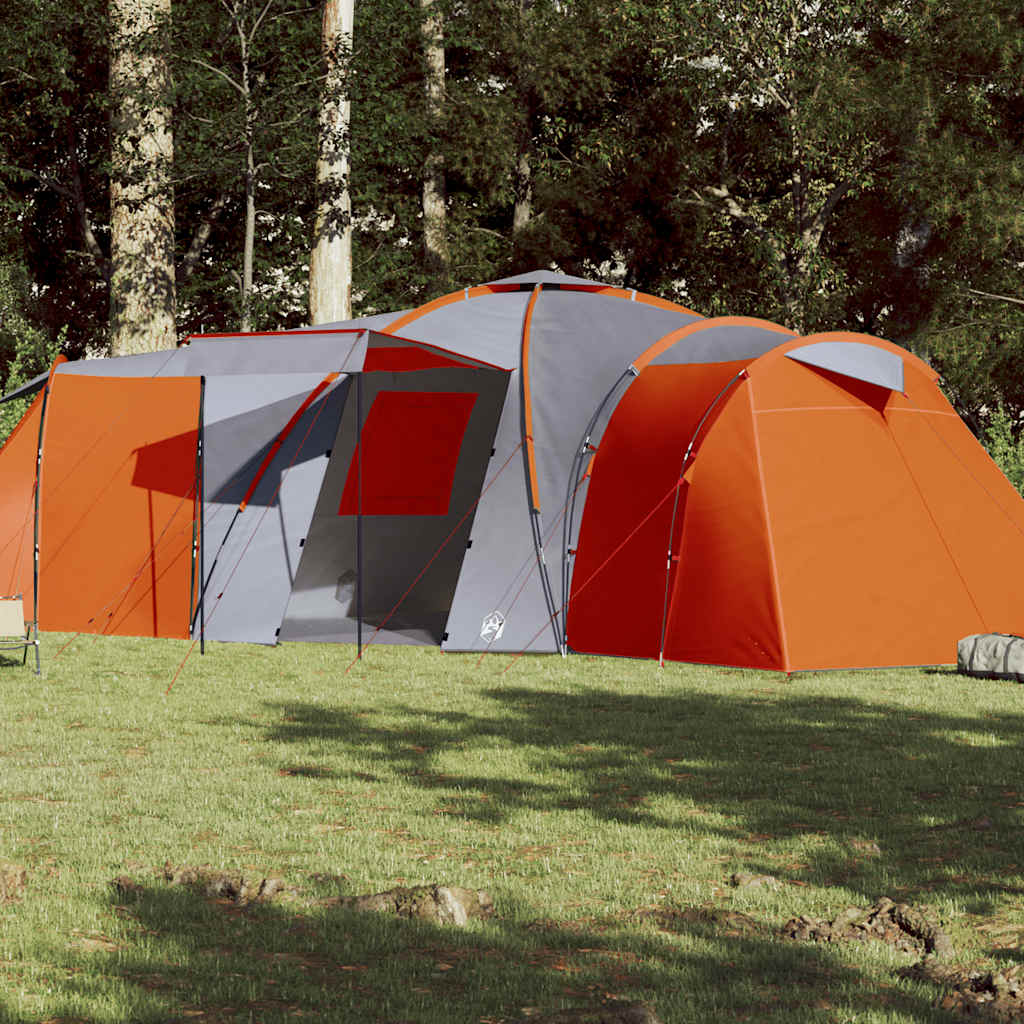 Vidaxl che tent 12-Persoun waasserdicht gro an orange