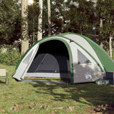 Vidaxl dome tente 4 personnes étanche verte