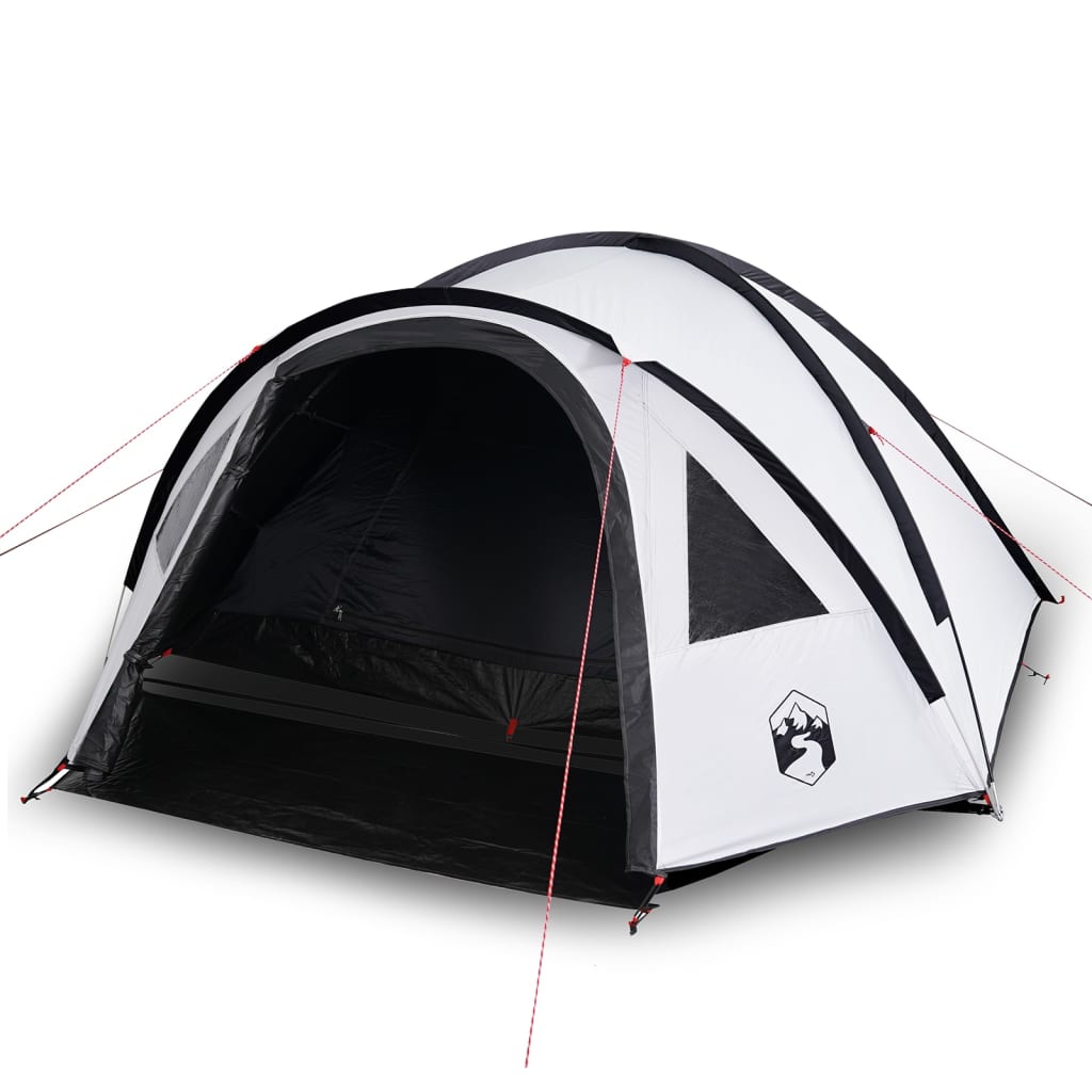 Vidaxl Dome tent 4-person Waterproof Damning Fabric White