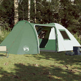 Vidaxl Dome Tenda a 6 persone impermeabile verde