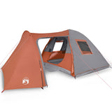 Vidaxl Dome Stan 6-Person Waterproof Orange