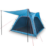 Vidaxl Tent 4-Persona impermeable de liberación rápida azul