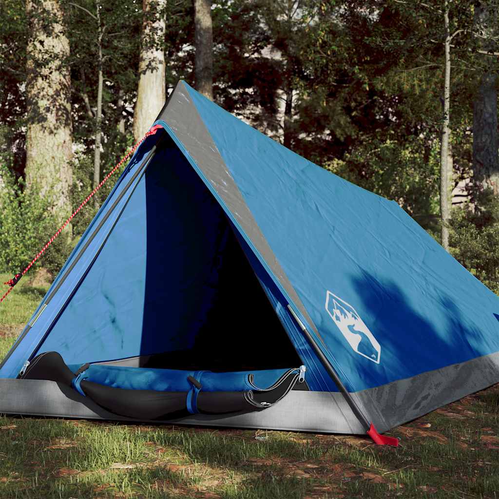 Tenda Vidaxl Blu impermeabile per 2 persone