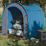Vidaxl opbergtent waterdicht blauw