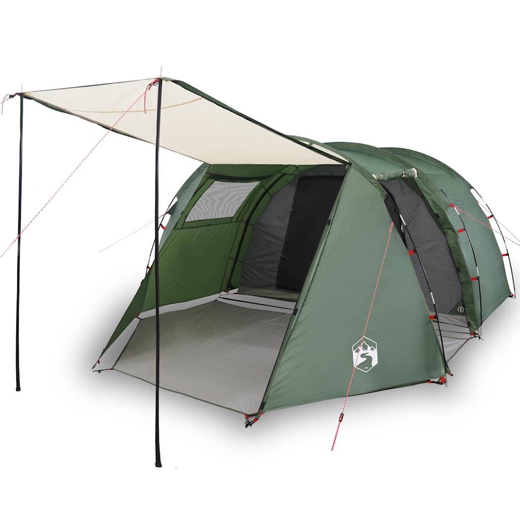 Vidaxl Tunnel tent 4-person Waterproof Green