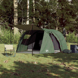 Vidaxl Tunnel Tent à 4 personnes étanche verte