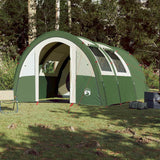 Vidaxl Tunnel Tent Green impermeabile per 4 persone