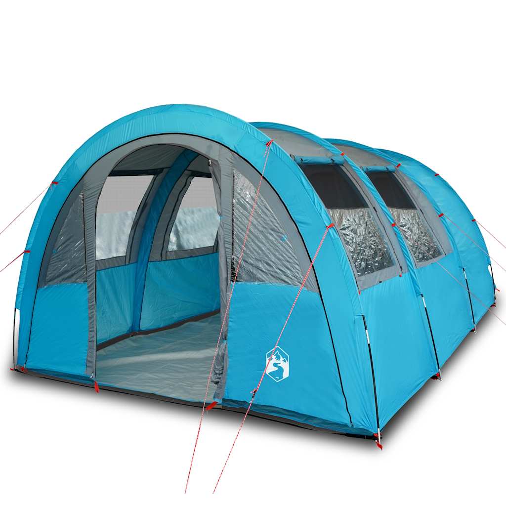 Tenda tunnel Vidaxl Blu impermeabile per 4 persone