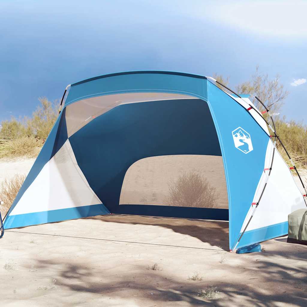 Vidaxl Beach Tent 274x178x170 148 cm 185t poliester lazurowy