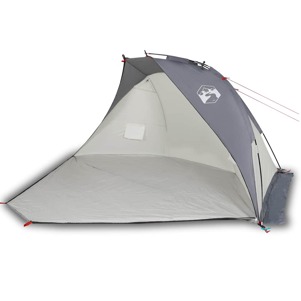 Vidaxl Beach Tent 268x223x125 cm 185T Grey en polyester