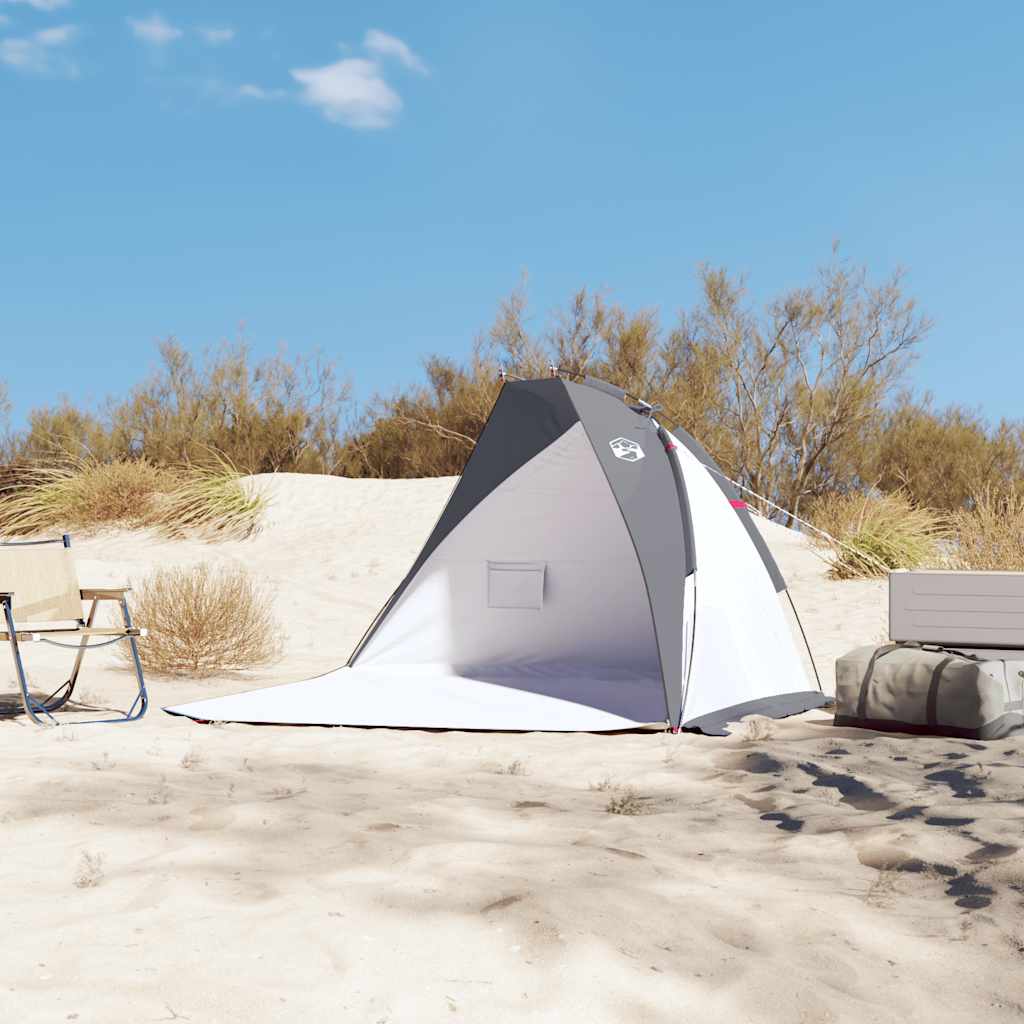 Vidaxl Beach Tent 268x223x125 cm 185T Polyester Gray