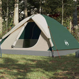 Vidaxl Dome Stan 3-Person Waterproof Green