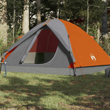 Vidaxl Dome Tent 3-osobowy wodoodporny pomarańcz