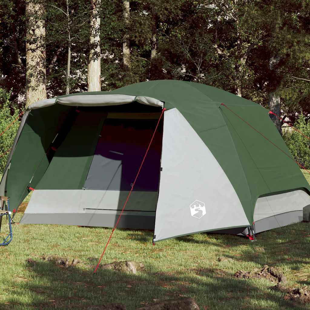 Vidaxl family with Luifel 6-person waterproof green