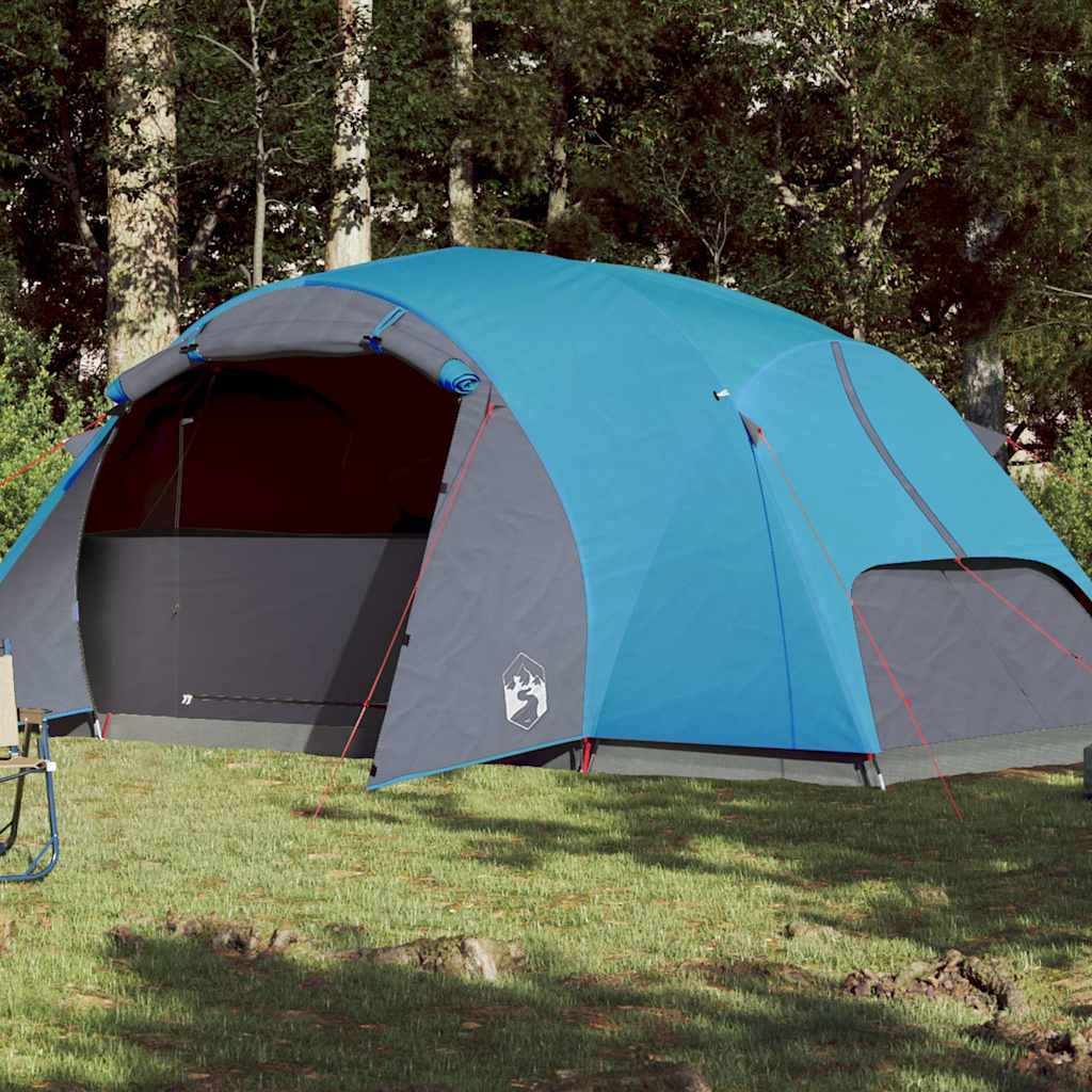 Vidaxl Family Crossvent 8-Person Waterproof Blue