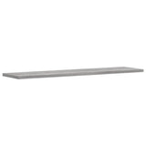 Vidaxl wandschappen 4 st 80x20x1,5 cm bewerkt hout grijs sonoma eiken