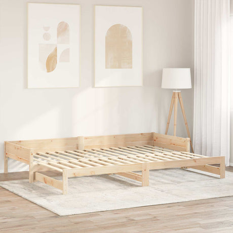 Vidaxl bedlat 32 st naturel 90 x 6 x 1,3 cm massief grenenhout
