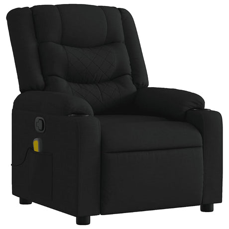 Vidaxl massagestoel met zwarte stof