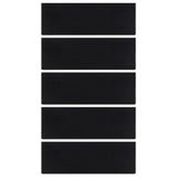 Vidaxl trapmatten 5 st 25x75 cm rubber