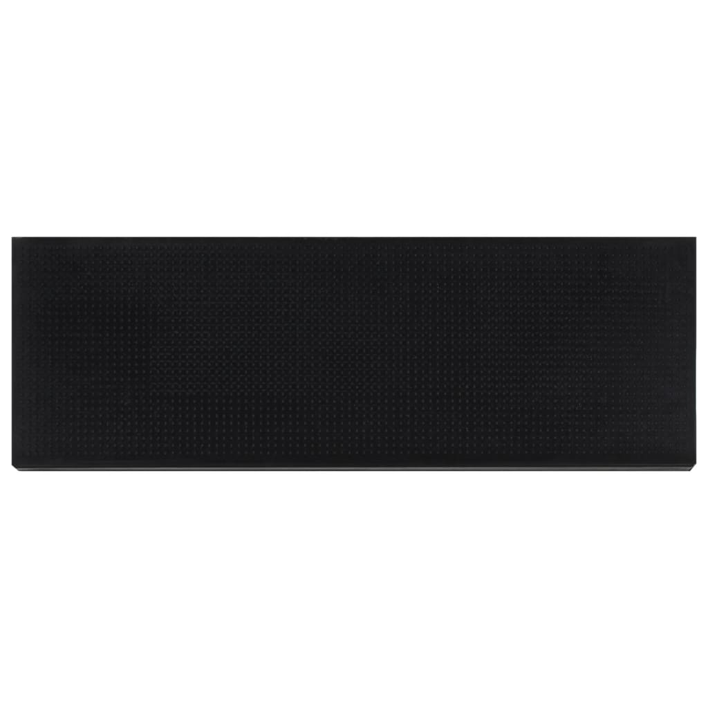 Vidaxl Stair Mats 10 St 25x75 cm gummi