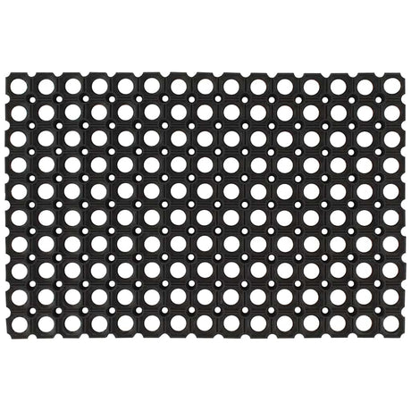 Vidaxl deurmat rechthoekig 40x60 cm rubber