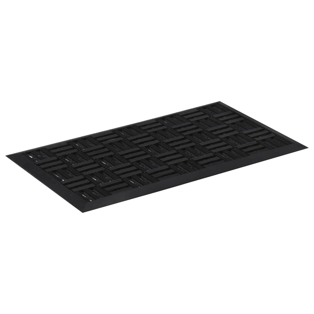 VIDAXL DOOMAT DOORMAT Pravokotna guma 45x75 cm