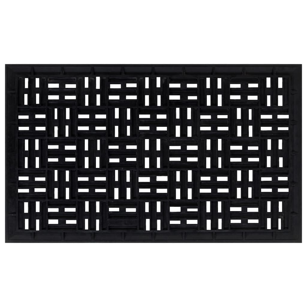 Vidaxl Doormat Rectangular 45x75 cm rubber