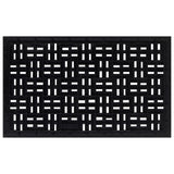 Vidaxl Doormat Rectangular 45x75 cm rubber