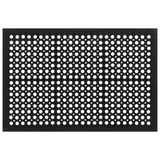 Vidaxl deurmat rechthoekig 60x90 cm rubber