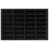 Vidaxl deurmat rechthoekig 40x60 cm rubber en kokosvezel
