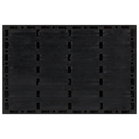 Vidaxl deurmat rechthoekig 40x60 cm rubber en kokosvezel