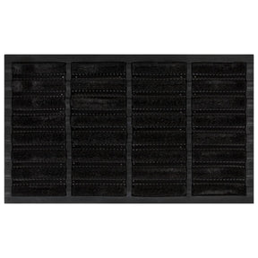 Vidaxl deurmat rechthoekig 45x75 cm rubber en kokosvezel