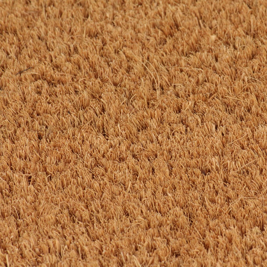 Vidaxl deurmat 80x100 cm getufte kokosvezel naturel